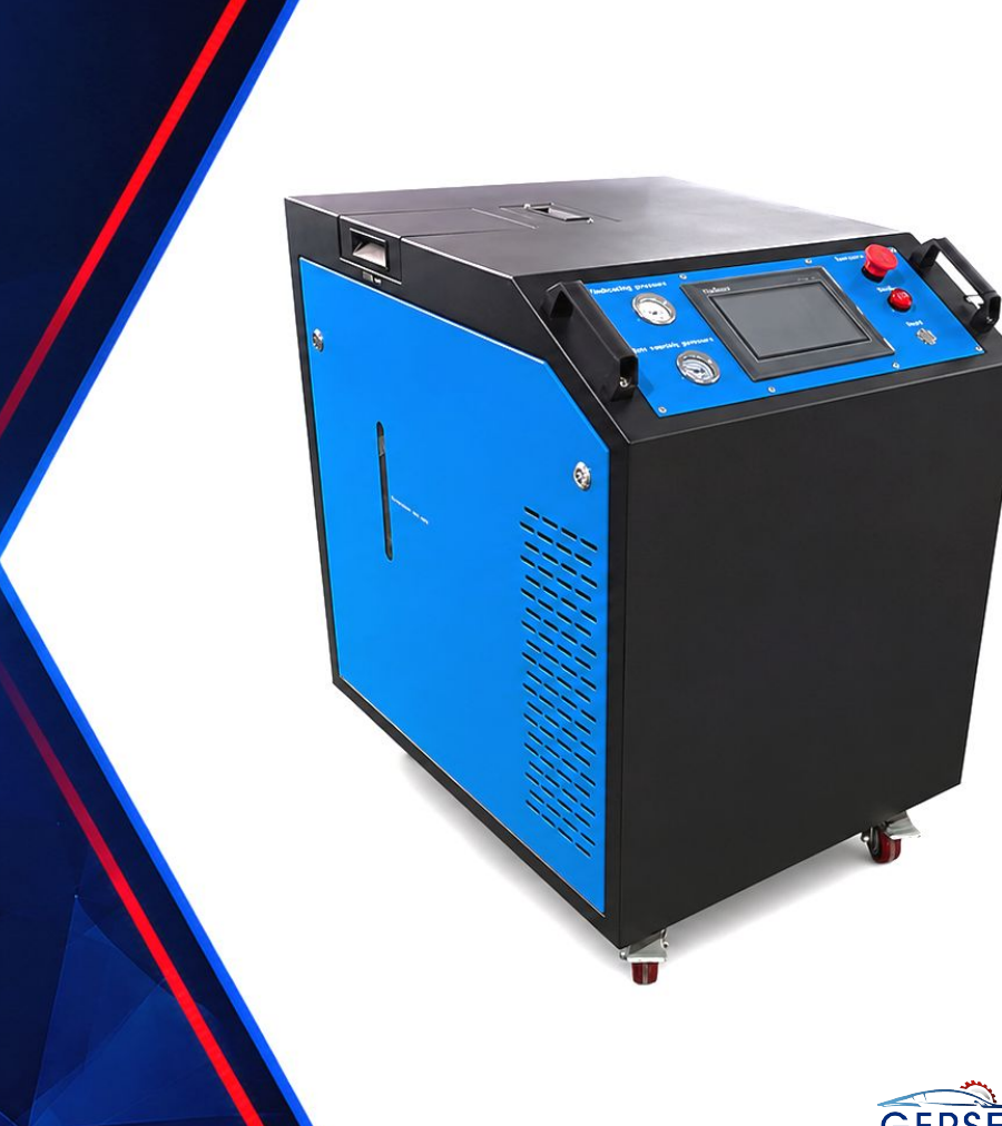Máquina de limpieza con hidrógeno