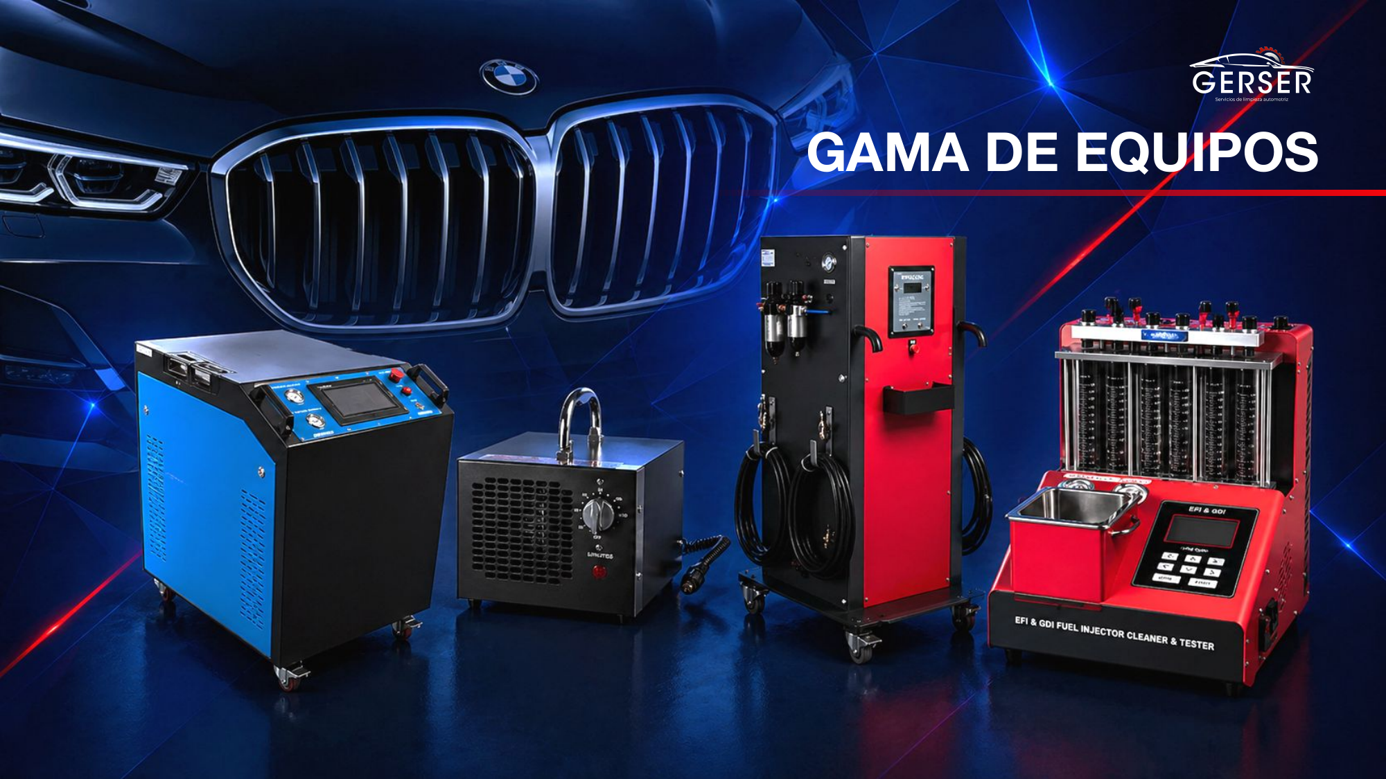 Gama completa de equipos GERSER